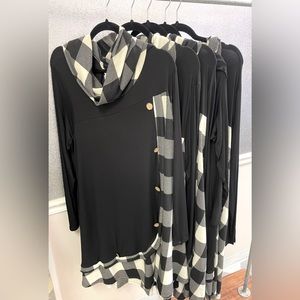 Wholesale Bundle- Celeste Plaid Dress Plus Size